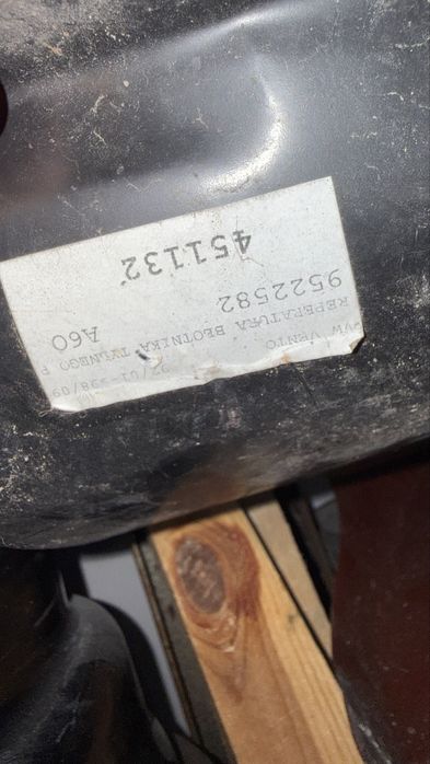 Reperaturki tylnich błotników vw vento