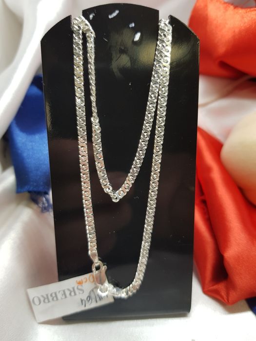 Srebrny łańcuszek srebro 925 długość  60cm