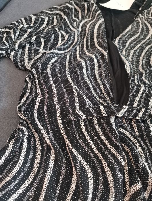 Vestido Glitter Zara
