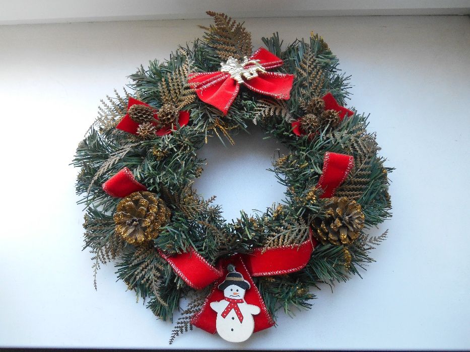 вінок новорічний різдвяний віночок прикраса