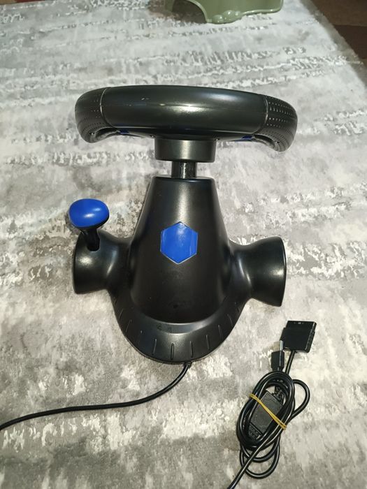 Ігрове кермо 3в1 Vibration steering wheel  для PS2/PS3/PC