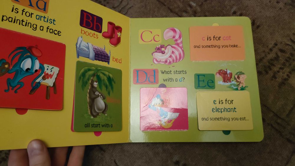 Disney Plus Pixar Lift the Flap ABC