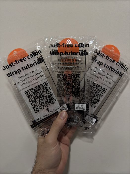 Pelicula de vidro p/iphone 16 pro max