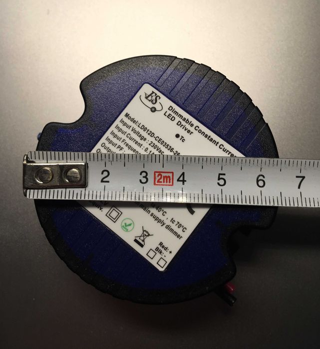 Zasilacz LED stałoprądowy ściemnialny 350mA 12W 24-36V