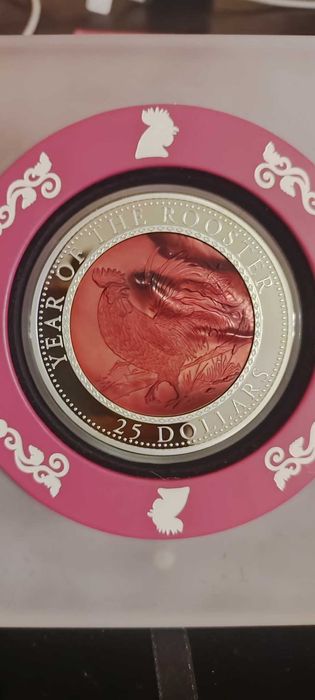 25 доларів 2017 р, 155 г Срібла