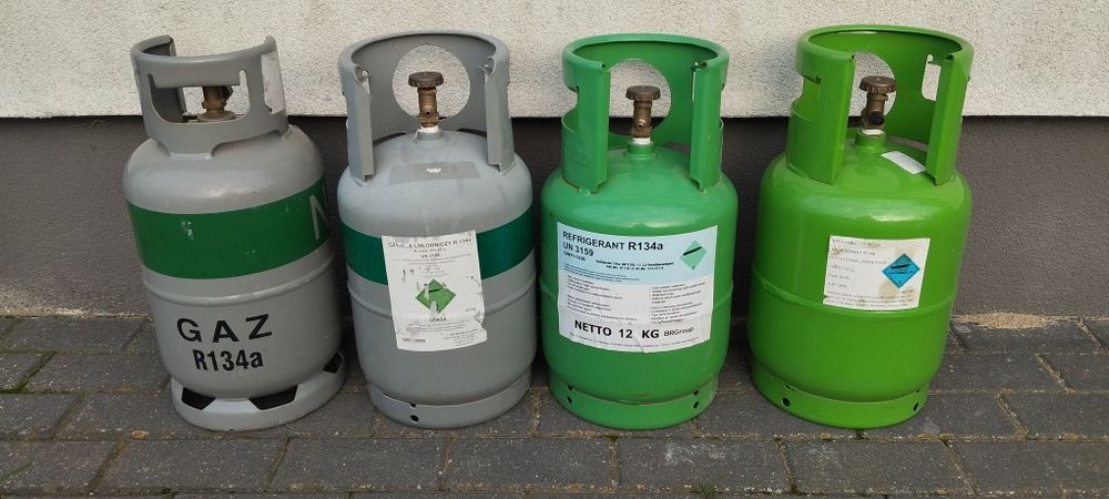Butle puste po czynniku chłodniczym R134a