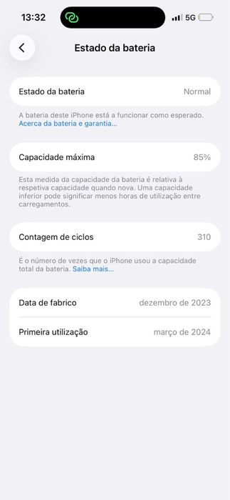 Iphone 15  sem garantia