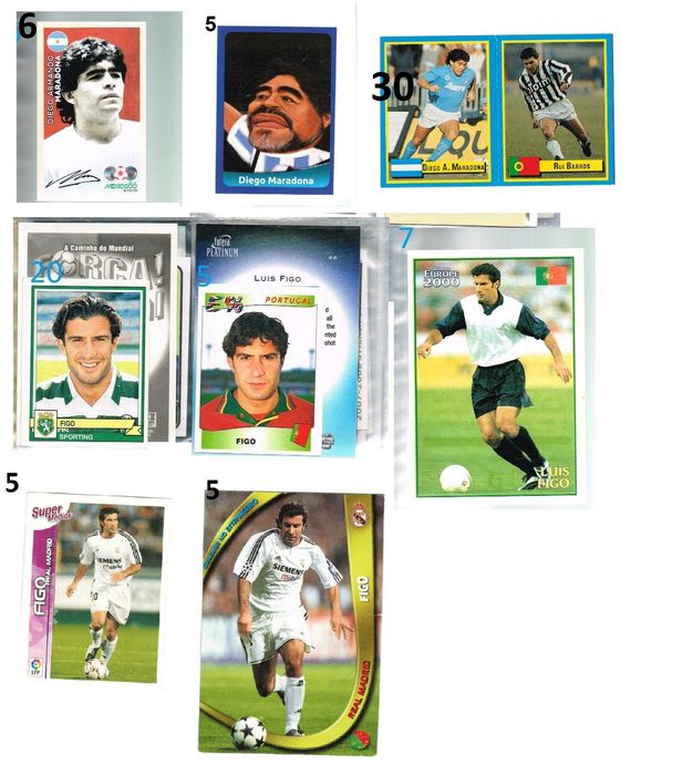 Cromos rookie craques Panini, Ronaldo Messi Mbappe Haland e muito +