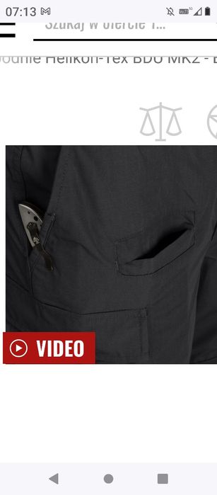 Spodnie Helikon-Tex BDU  - Black M