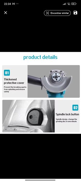 Rebarbadora a bataria/TOP