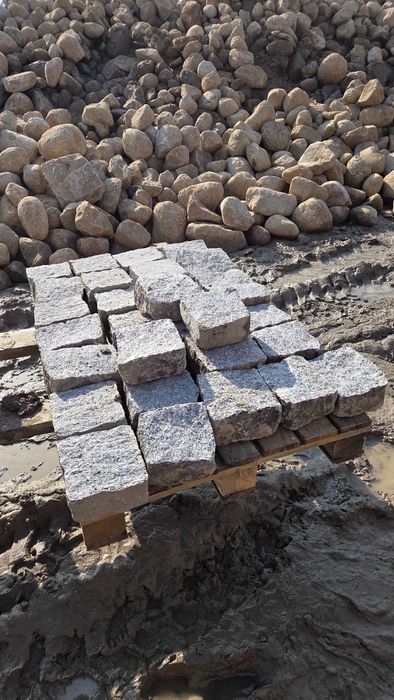 Kostka granitowa szara 20 x 17