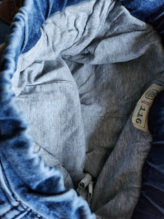 Spodnie jeansowe ocieplane 116