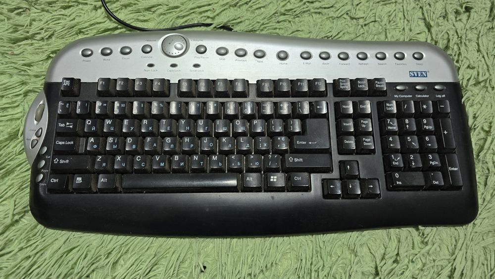 Клавиатура + мышка.