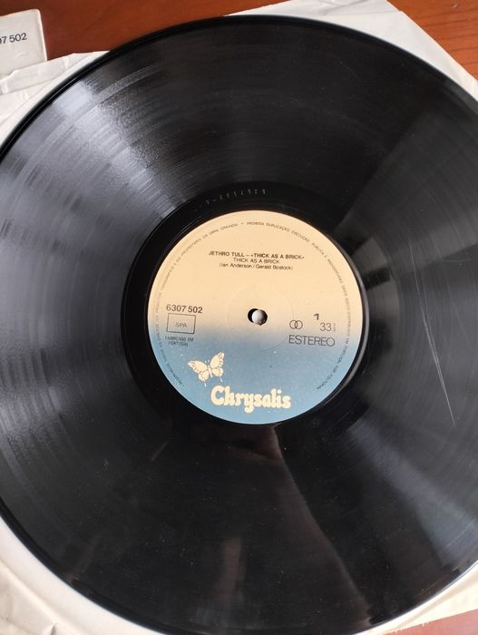 Disco de vinil LP Jethro Tull Thick as a Brick'