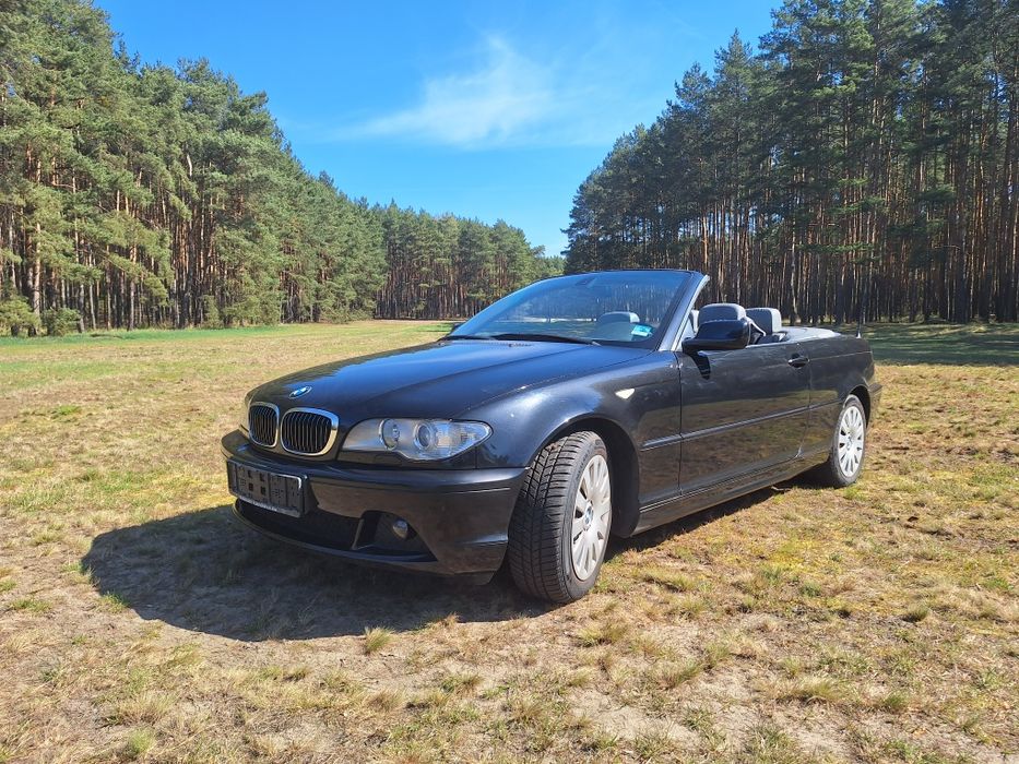 BMW E46 cabrio  2.5 benzyna automat hak