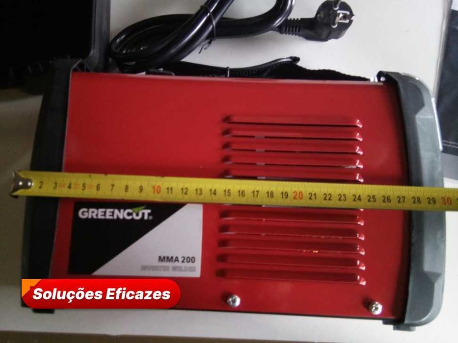 Soldador Elétrico MMA200 - Potência para Profissionais [Novo & Selado]