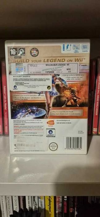 Nintendo Wii Soulcalibur Legends