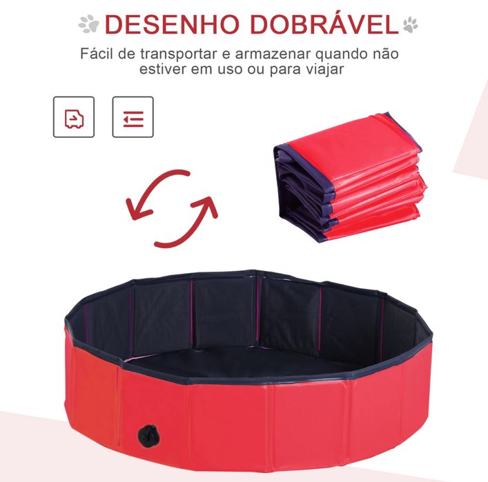 LOJA!! - Piscina para cães, cão, cachorro - PORTES GRÁTIS !!