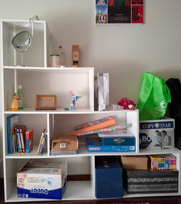 Movel estante IKEA branco