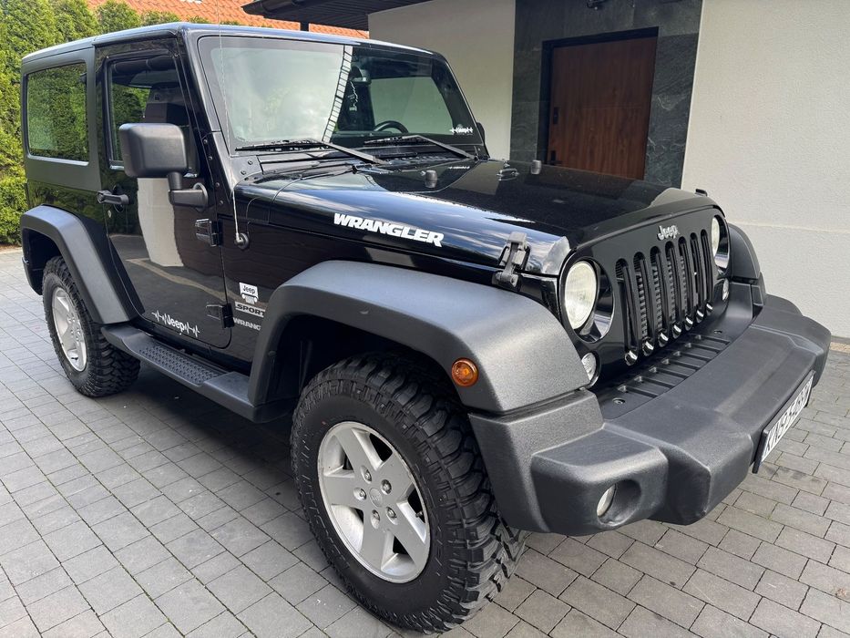 Jeep Wrangler Salon PL Dokumentacja SERWIS ASO Bezwyp. Polecam 4x4 2,8 CRD PIĘKNY