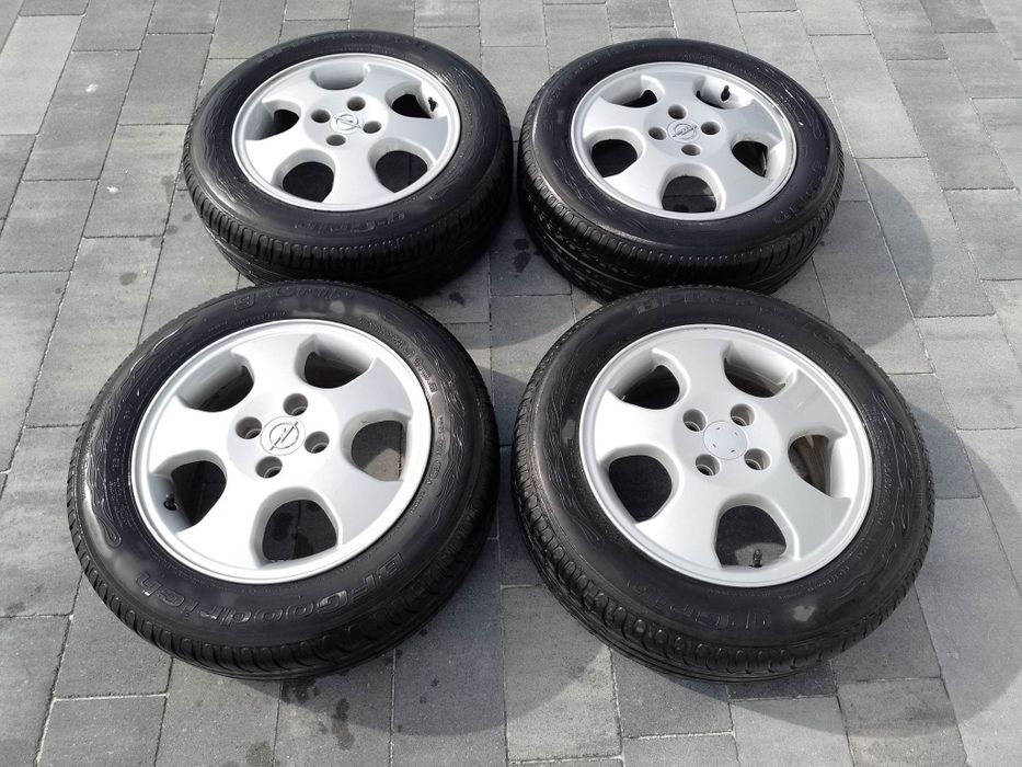 195/60/15 koła opony 4x100 letnie