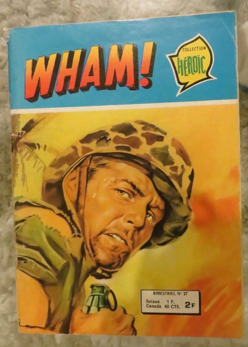 BD Wham "Le Té Moin" Nº 27 de 1978 - Francês - Número de páginas: 98