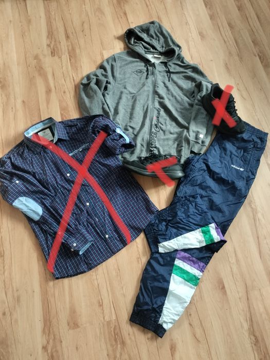 Zestaw męski XL / XXL + adidasy rozm 44