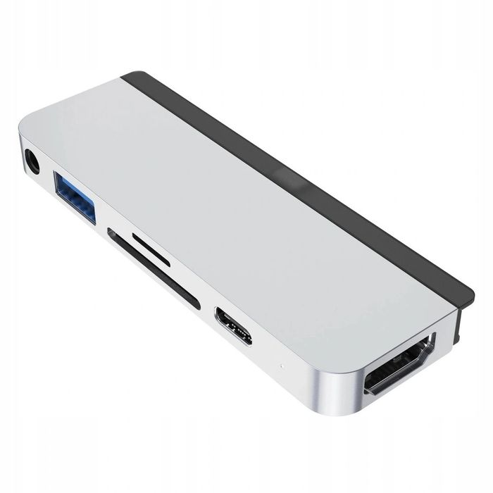 Hub Usb Hyper 6-In-1 Hd319B-Silver Usb-C Do Ipad Pro