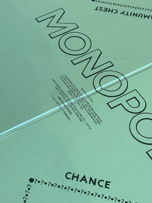 Monopoly 1980s Монополія англійська вінтаж