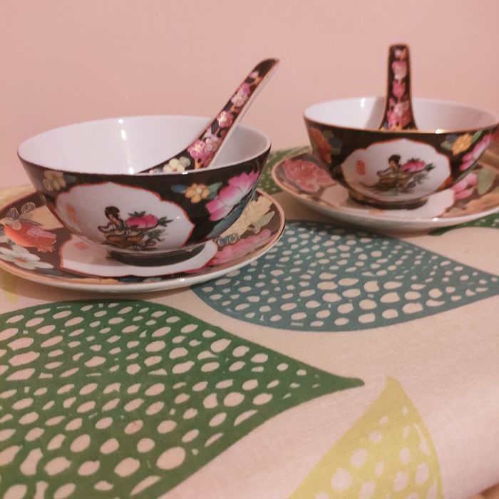 Komplet porcelany chińskiej z lat 70-80