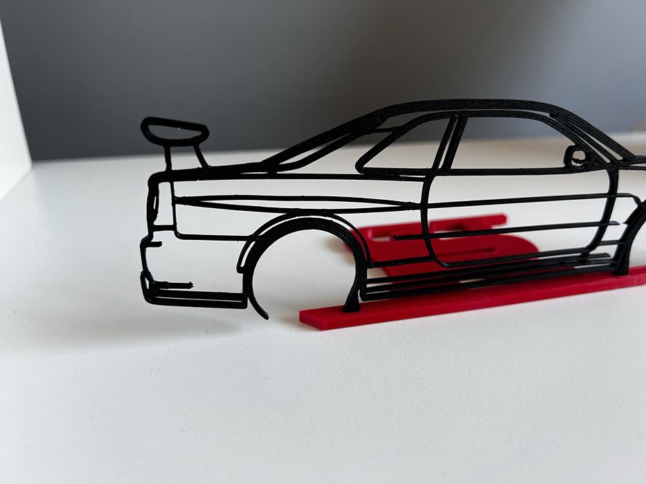 Silhueta Nissan Skyline GTR