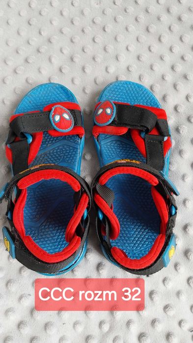 Sandały chłopięce CCC rozm 32 Spider-Man wysyłka
