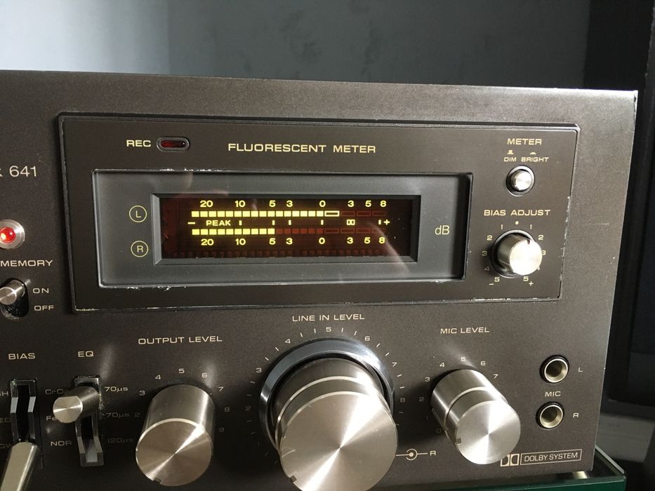 Technics RS-641 magnetofon deck hi end vintage