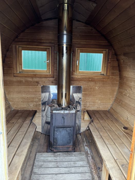 Баня-бочка на 4 человека