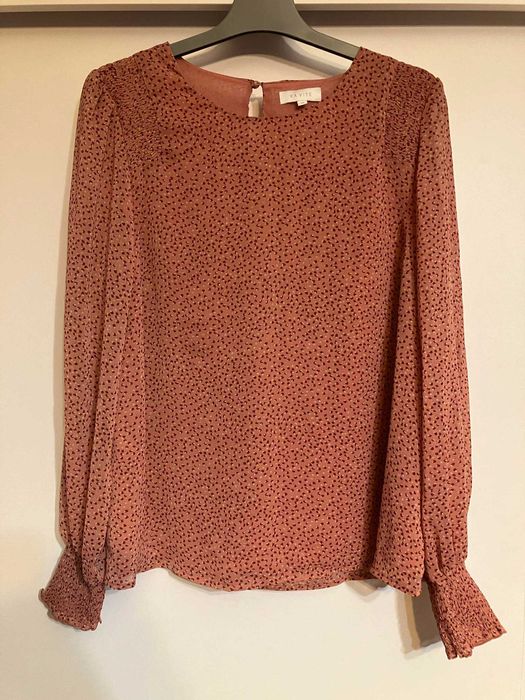 Va Vite szyfonowa bluzka rozm 40 L