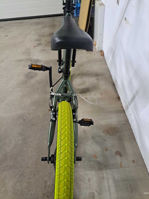 Rower bmx wipe 500 zielony