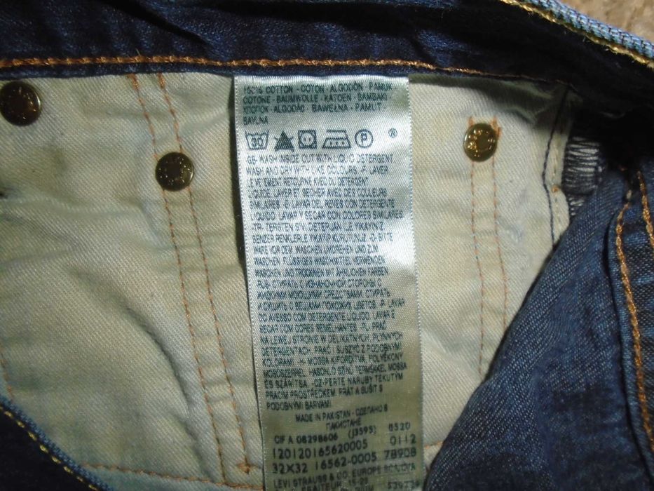 Джинсы Levis 562 USA W32 L32