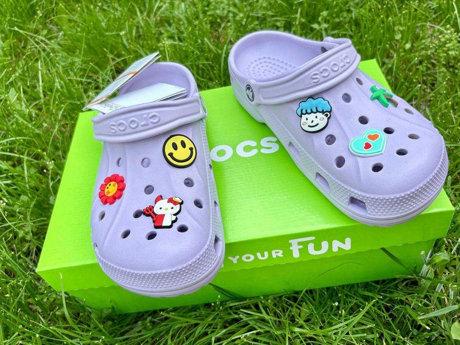 Крокси жіночі лавандові Crocs Baya 36, 37, 38, 39, 40/41 розміри всі є