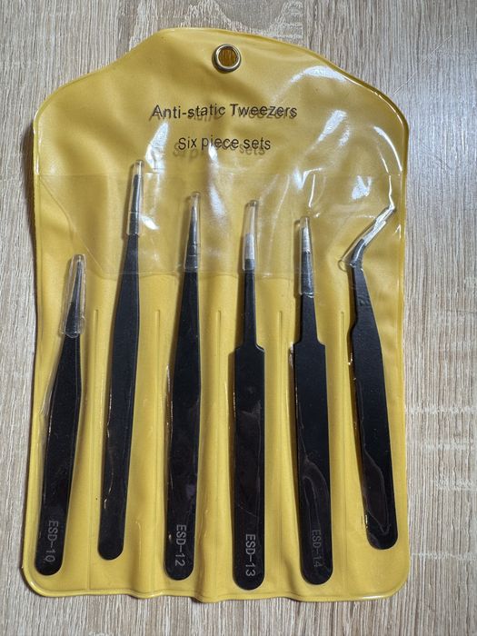 Набір пінцетів anti-statik tweezers