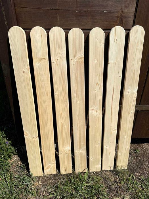 Sztachety sztachetki drewniane świerk OKAZJA boazeria płot ogrodzenie