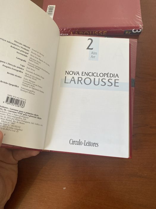 Coleçao Nova Enciclopédia LAROUSSE incompleta (1,2 e 3)