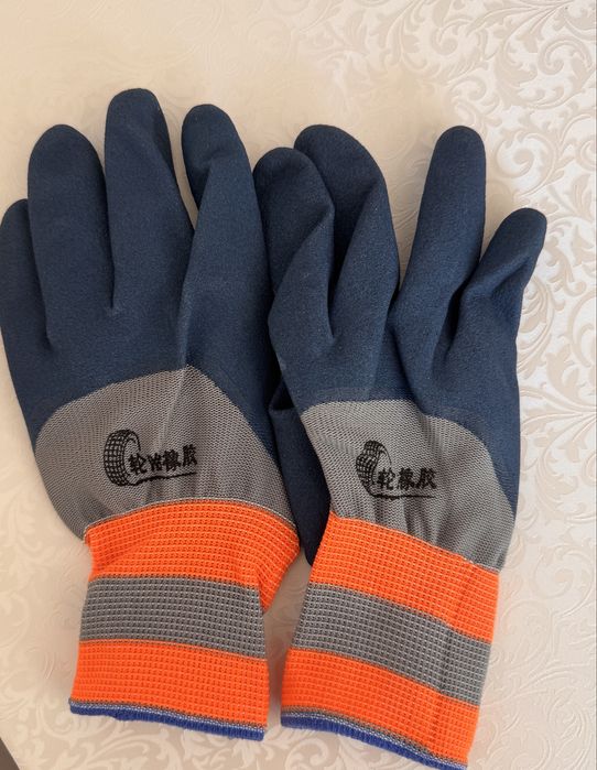 Luvas de trabalho nitrilo (10 pares) novas – antiderrapantes Porto