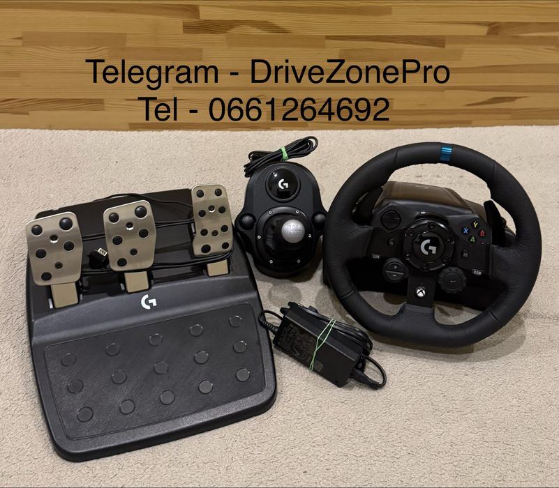 Хороший стан. Ігровий комплект Logitech G923 + Shifter