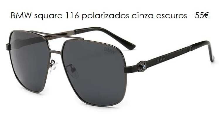 Óculos de sol BMW - vários modelos - preço nas fotos