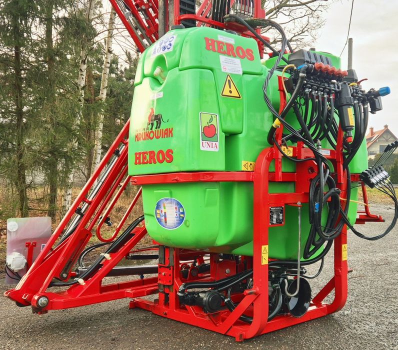 Opryskiwacz Krukowiak Heros,  15m, 2015r, stan BDB,Okazja!!!