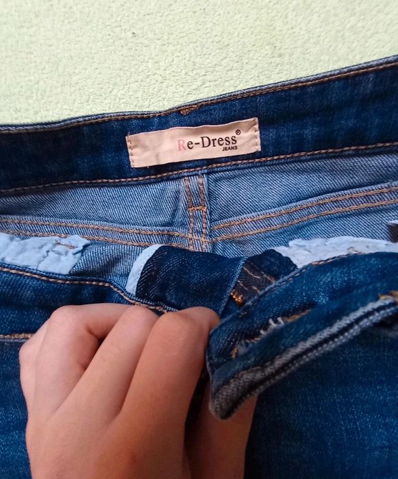 Jeansowa spódnica mini