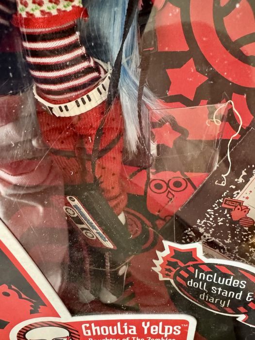 Monster high Mattel lalka Doll Ghoulia Yelps Basic wave 1 NIB