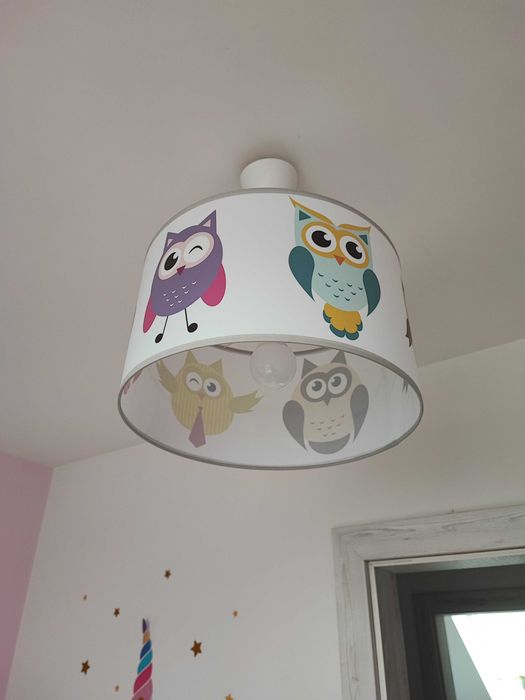 Lampa wisząca sufitowa sowy