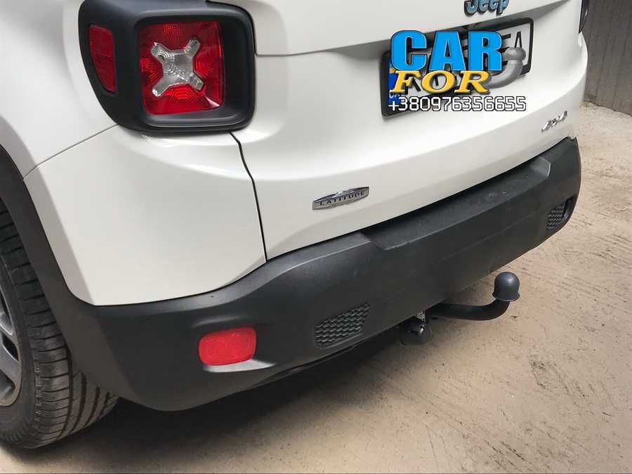 НОВЫЙ Фаркоп Jeep Compass 17+ , Jeep Renegade съемный с сертификатом