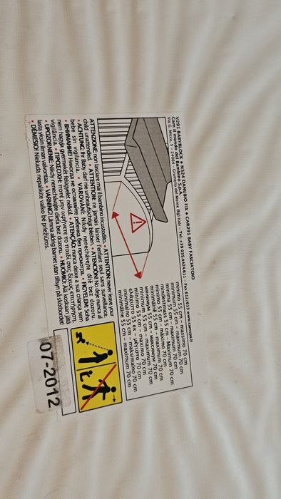 Сповивальний / пеленальний килимок з жорстким дном і м'яким матрацом